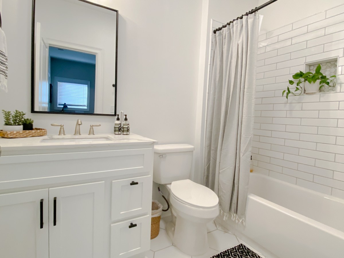 basement bath : install