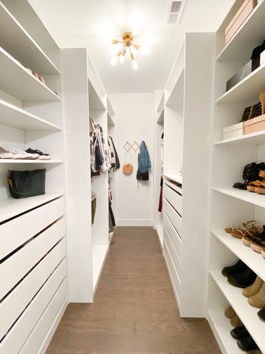 closet makeover : ikea system
