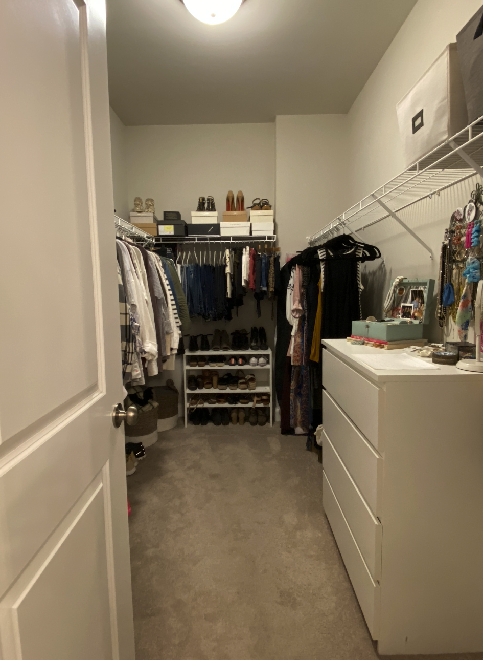 closet makeover : ikea system
